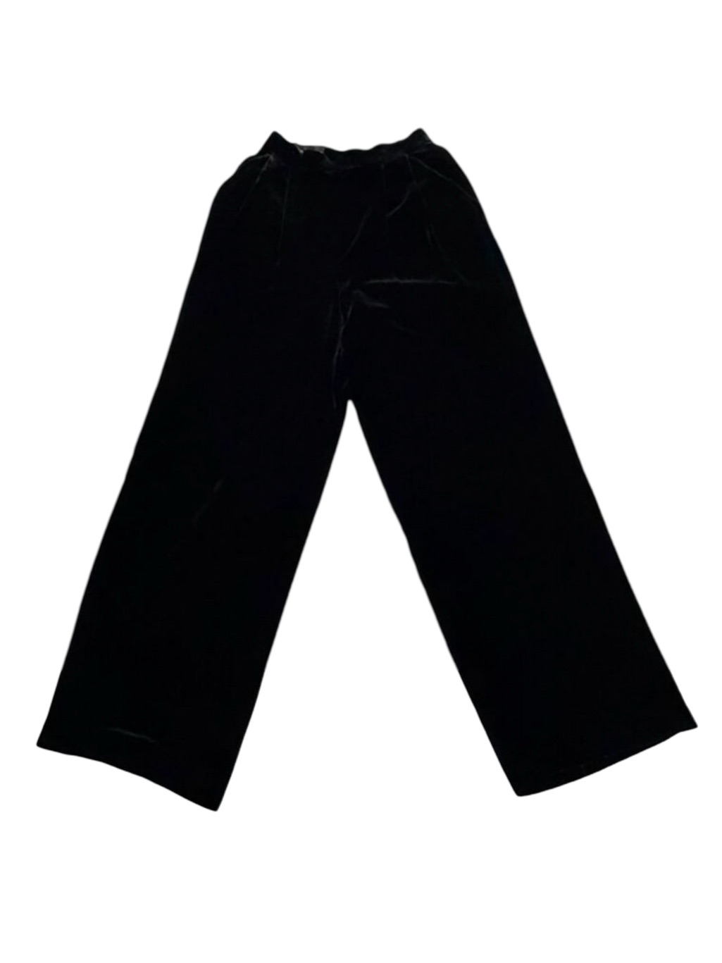 Women’s Vintage Classiques Entier Black Velvet Pants 1990s